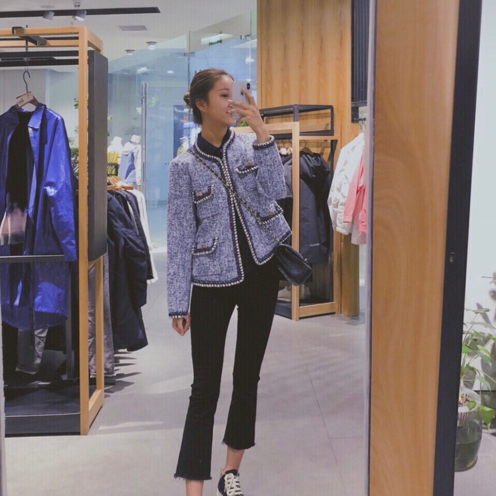 Zara round neck cardigan